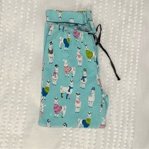 PJ Salvage llama alpaca flannel pajama set